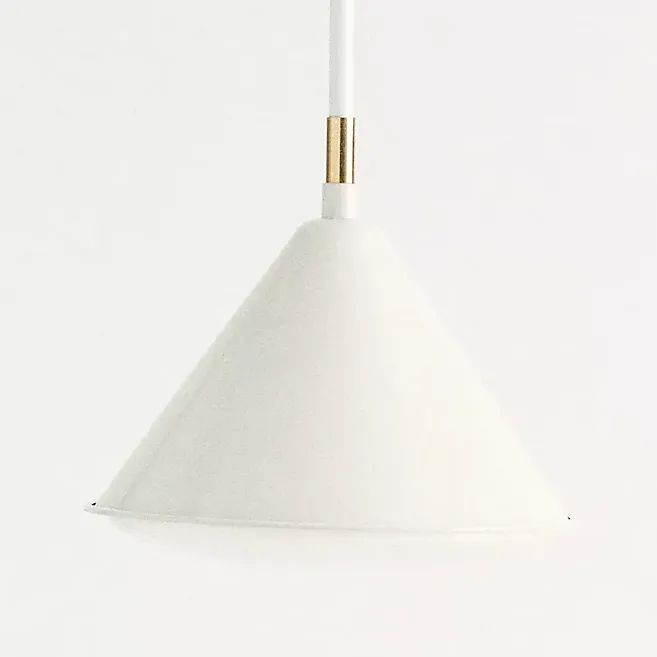 Greenwich Enameled Metal Semi-Flush Pendant