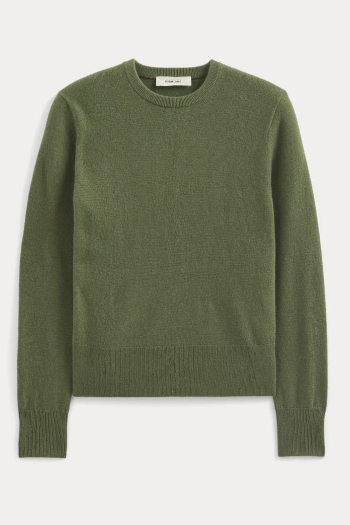 Everlane Cashmere Slim Crew Sweater
