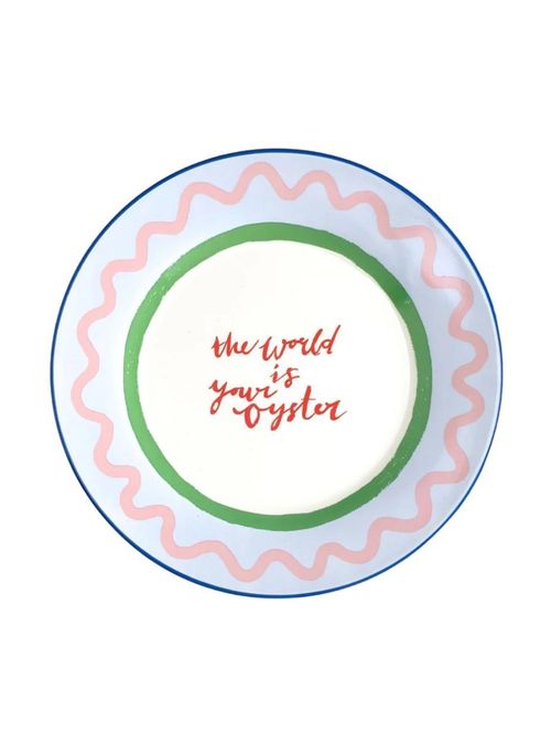 Oyster Side Plate | The World Is Your Oyster
