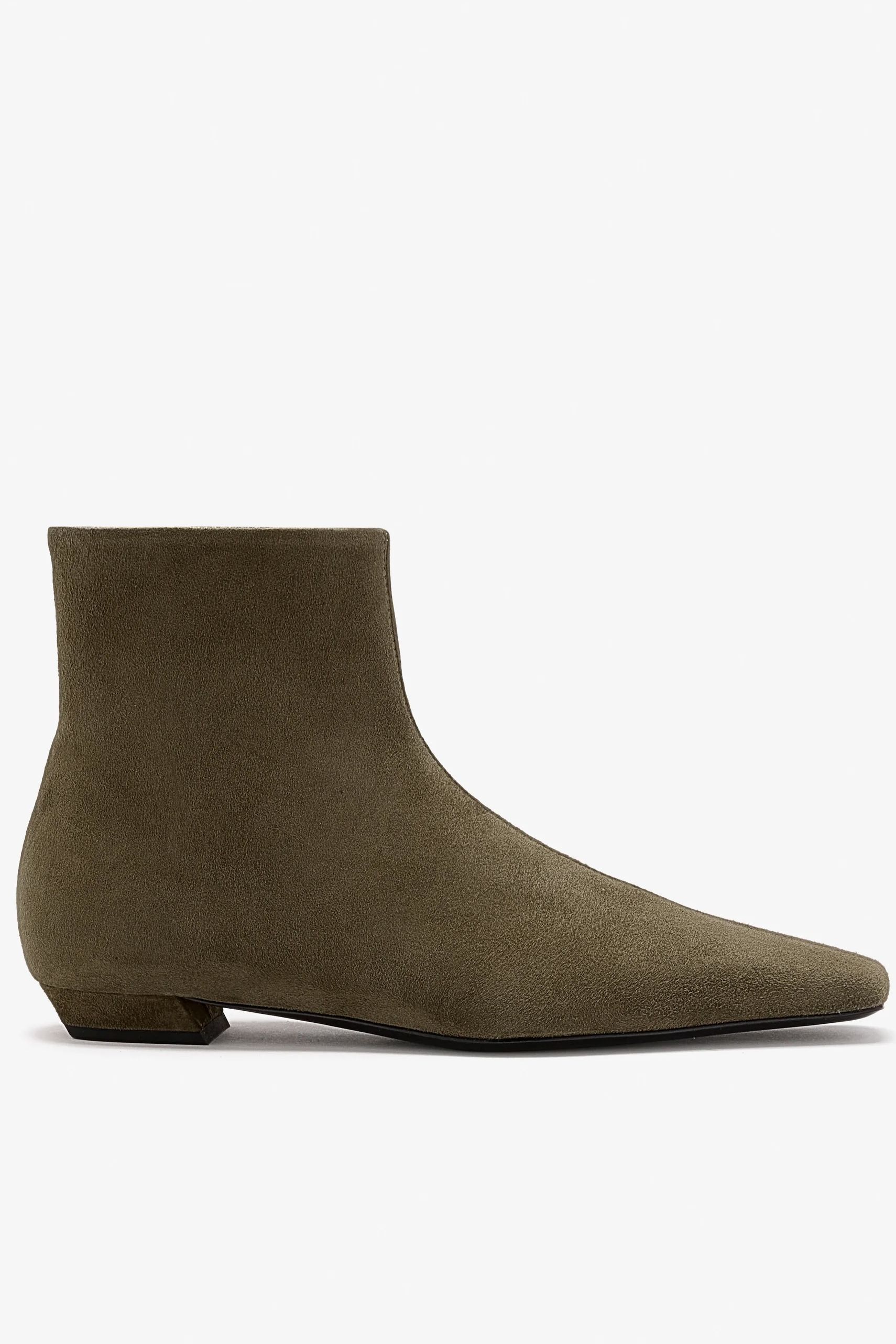 Proenza Schouler Trap Flat Ankle Boots