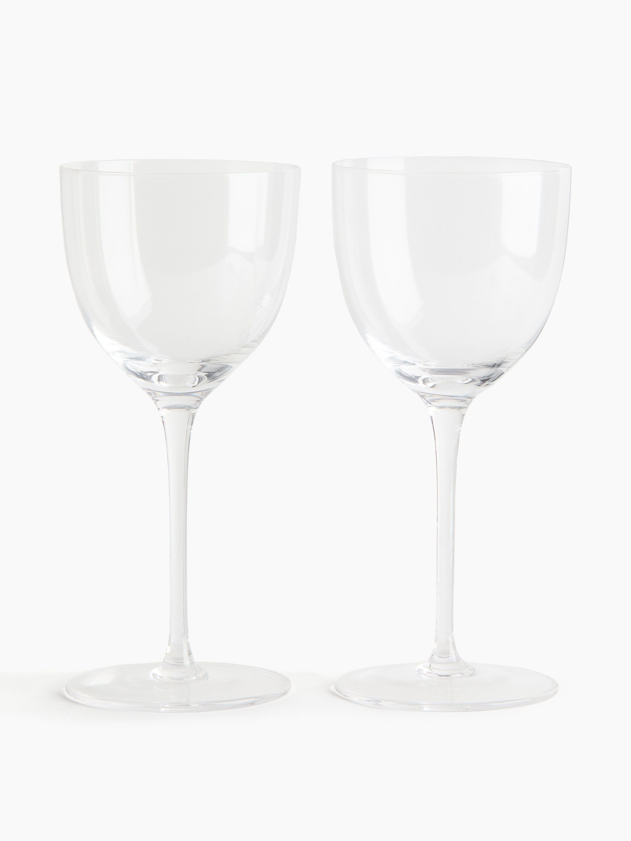 Transparent Aperitivo Glasses, Set of 2