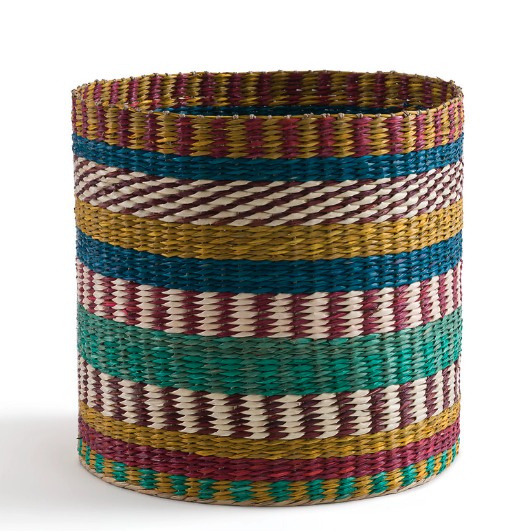 Balia Multicoloured Woven Basket