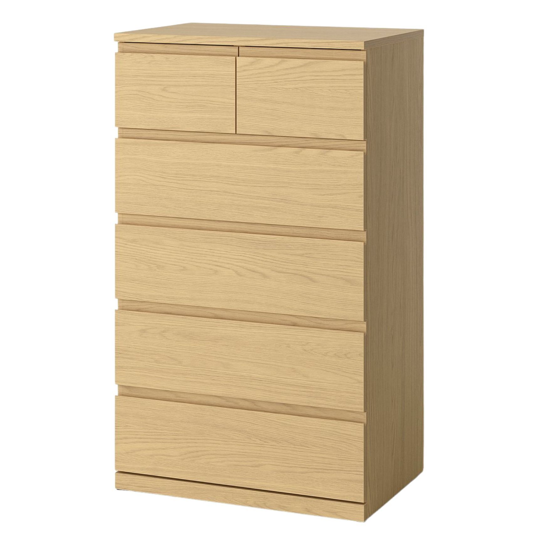 IKEA, Storklinta Chest of 6 Drawers in Oak Effect