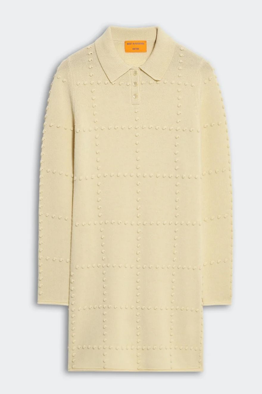 Guest in Residence Popcorn Polo Dress