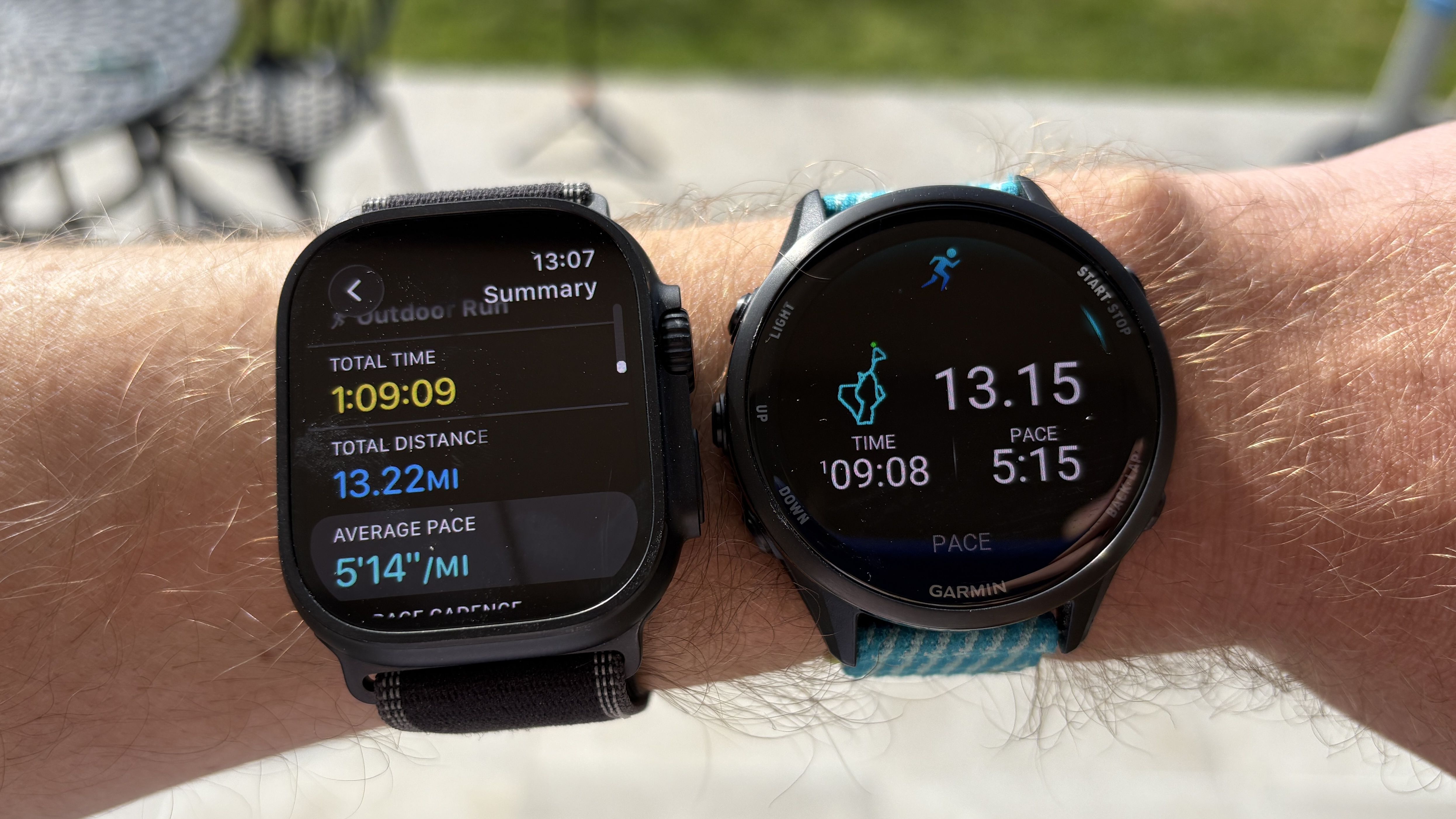 Apple Watch Ultra 3 vs Garmin Forerunner 970