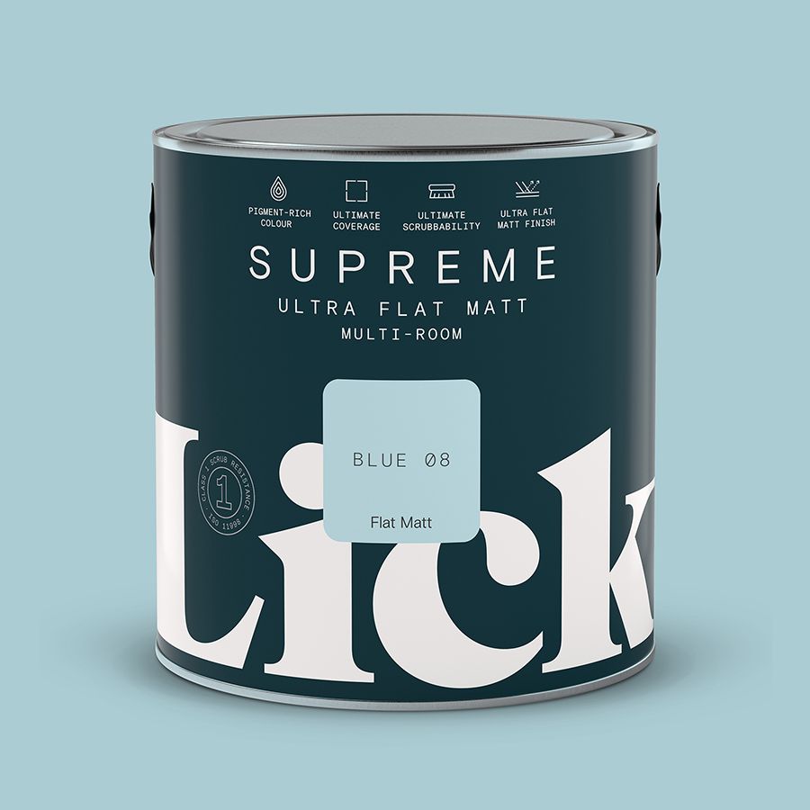 Blue 08: Supreme &amp;ndash; Ultra Flat Matt Paint