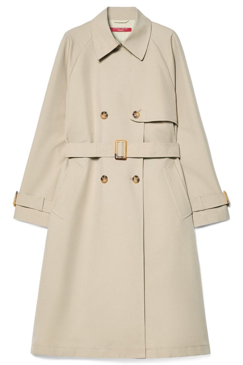 Patto Water Repellent Cotton Blend Trench Coat