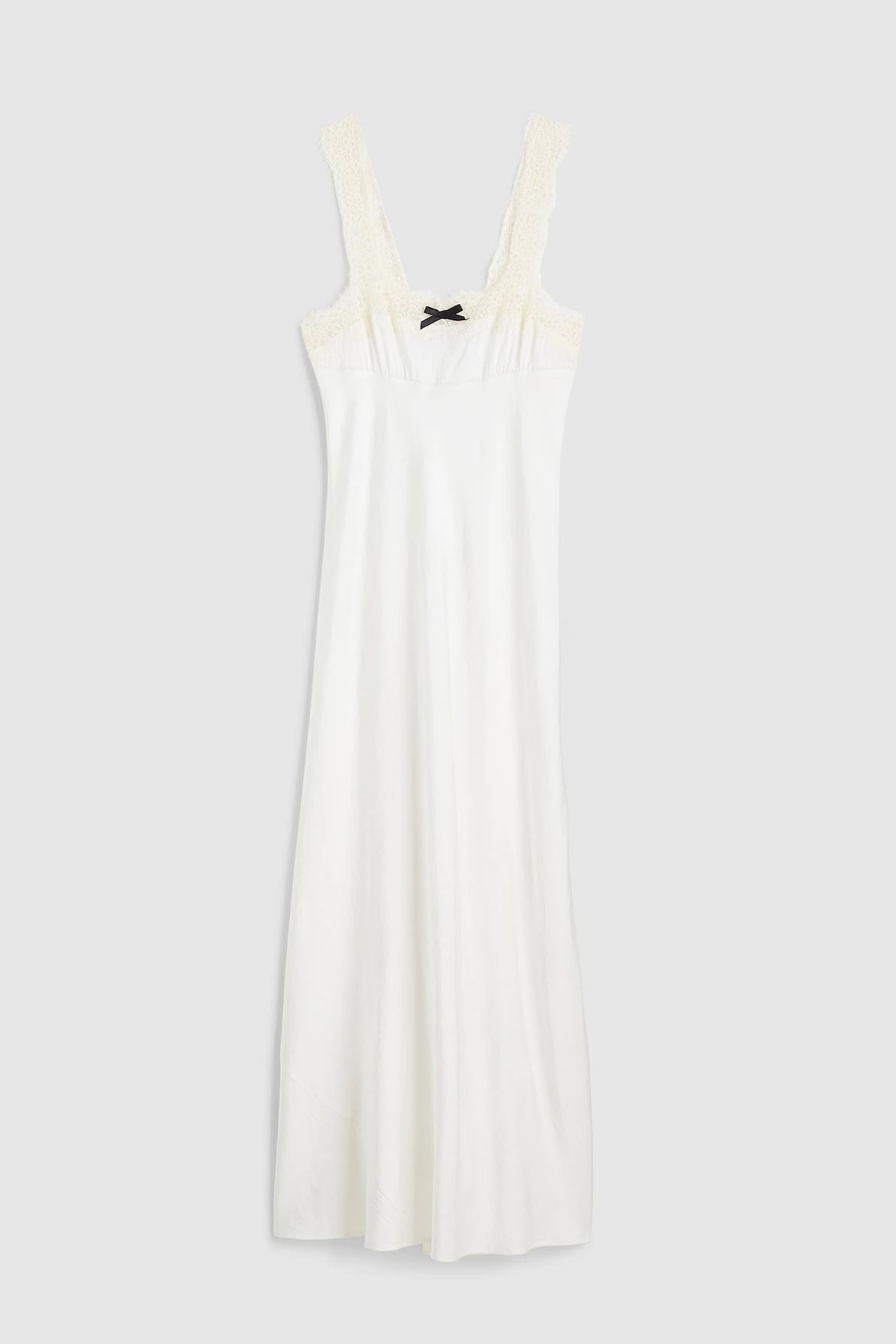 Madewell Courtney Satin Slip Dress
