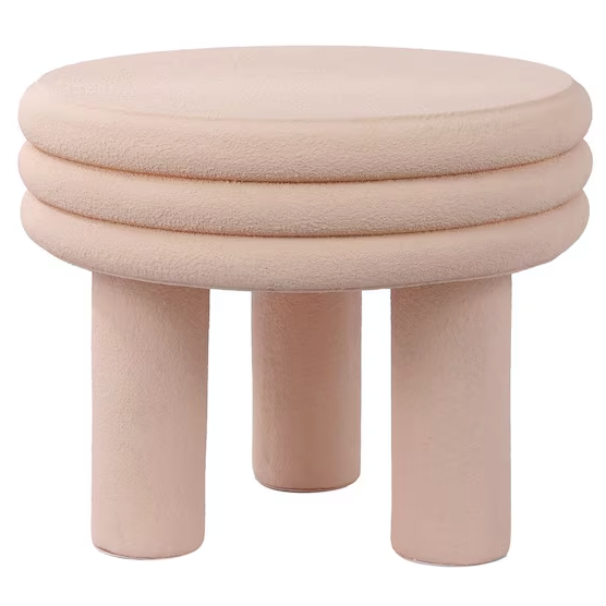 Rashida Minimalist Curvy Accent Table