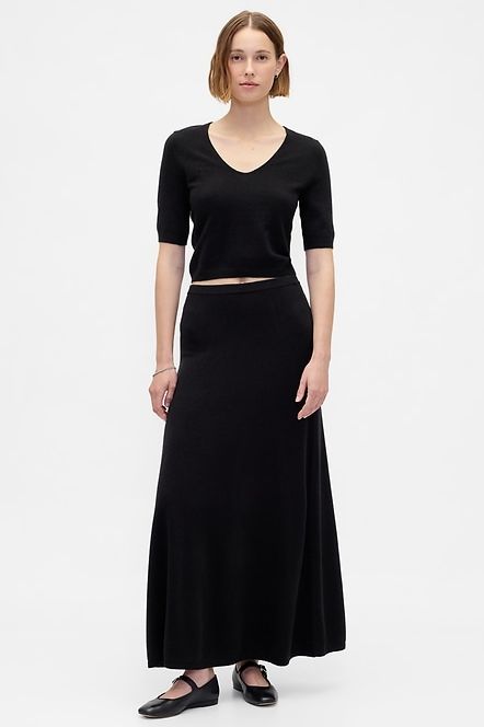 Cashsoft Maxi Sweater Skirt