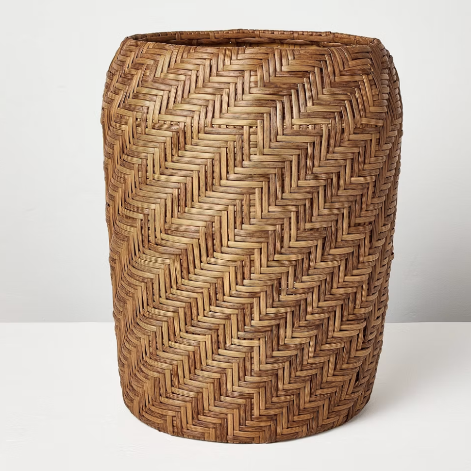 tall woven larger planter