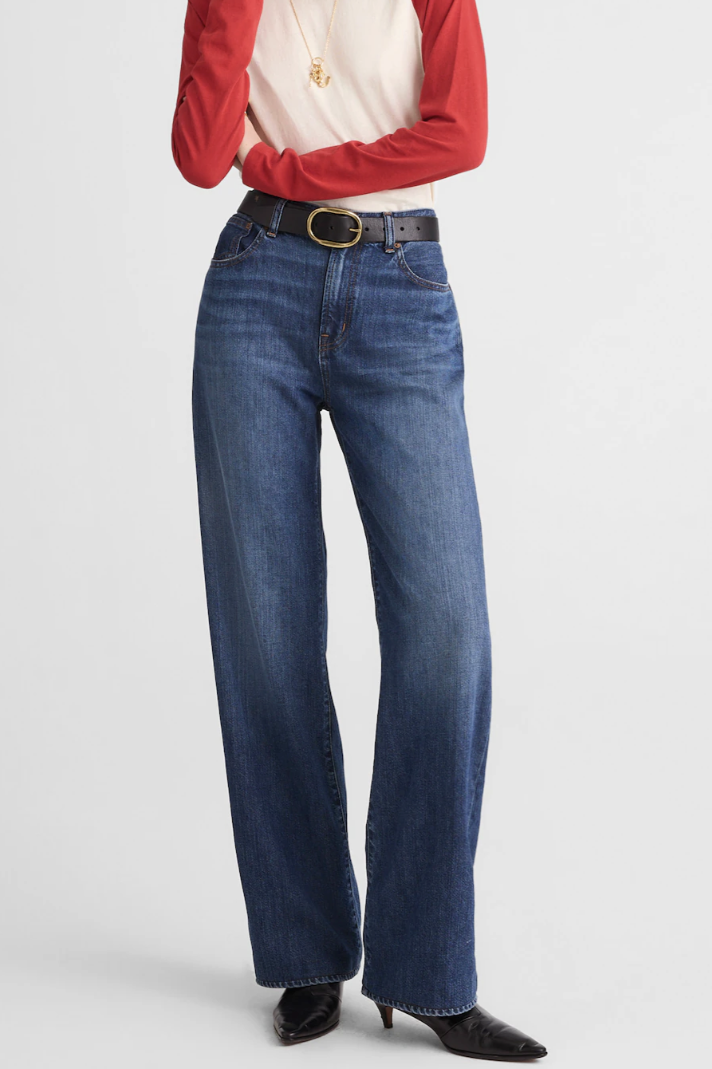 Madewell , The Perfect Vintage Wide-Leg Jean in SoftDrape