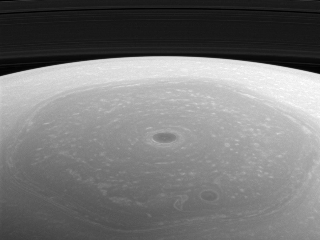 【6本】nasa Bizarre Saturn Hexagon, Vortex Star in Cassini Photo | Space