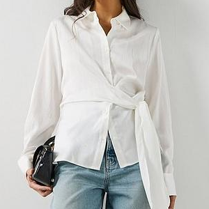 white button up shirt