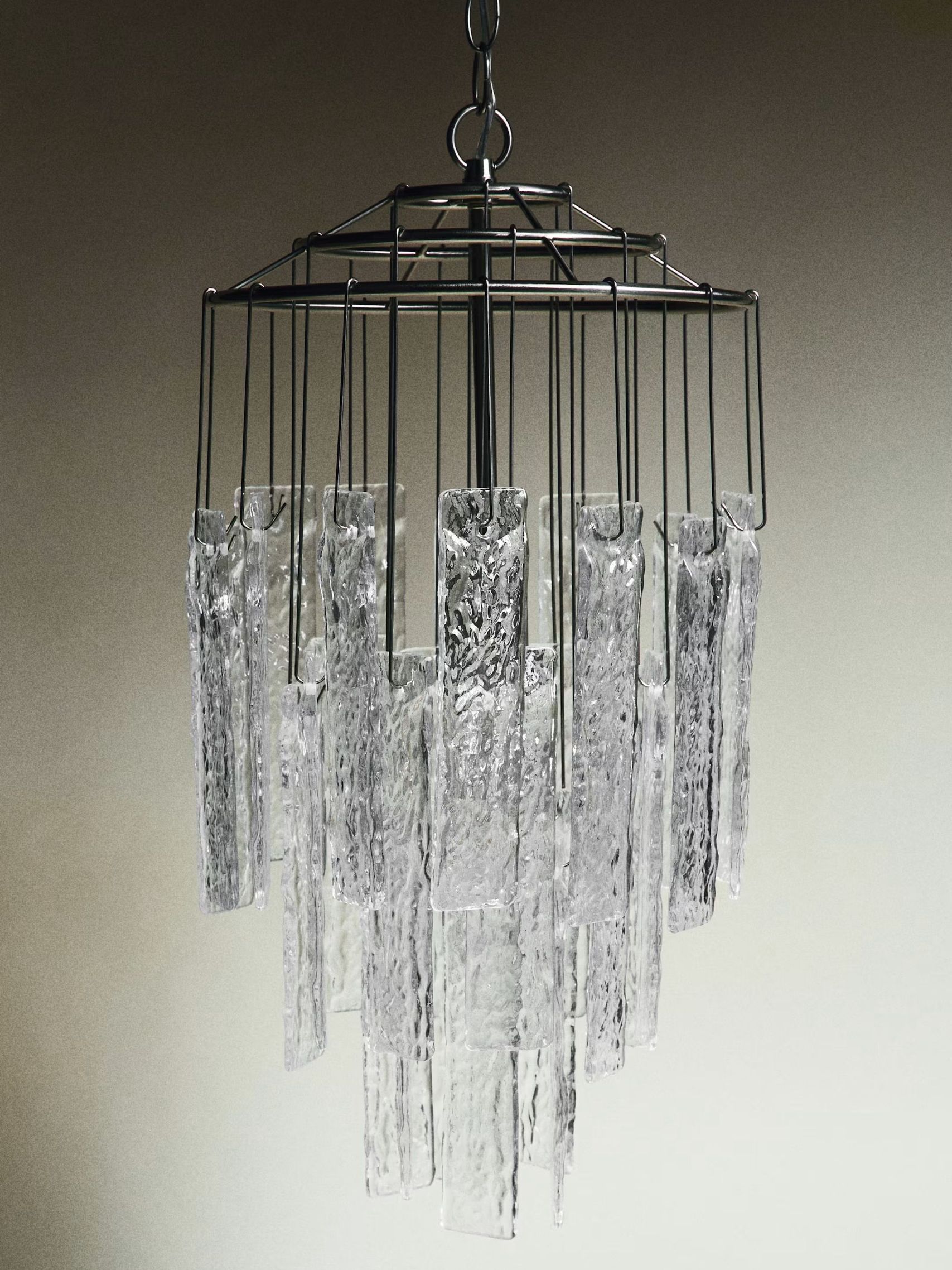 metal chandelier