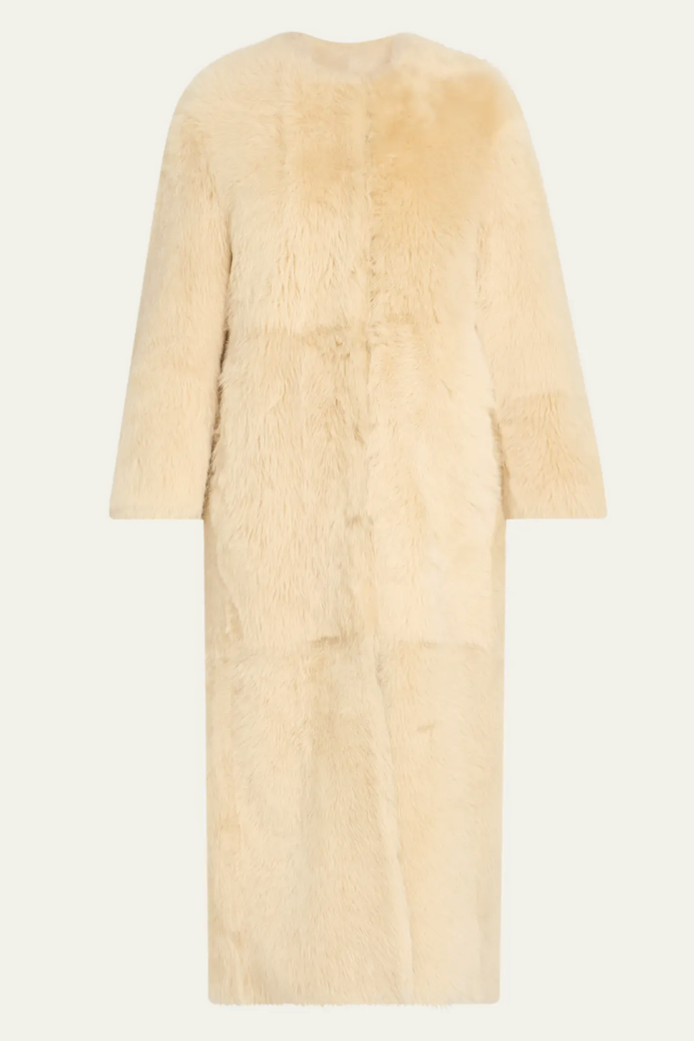 Loulou de Saison, Siba Sheep Shearling Long Coat
