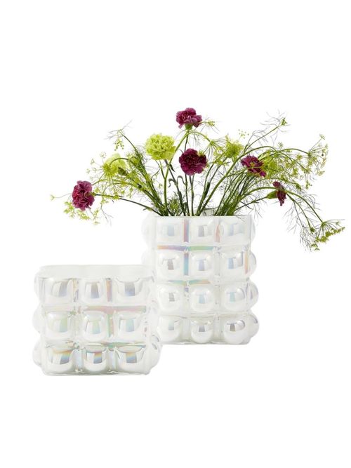 Bubble Glass Vase Small