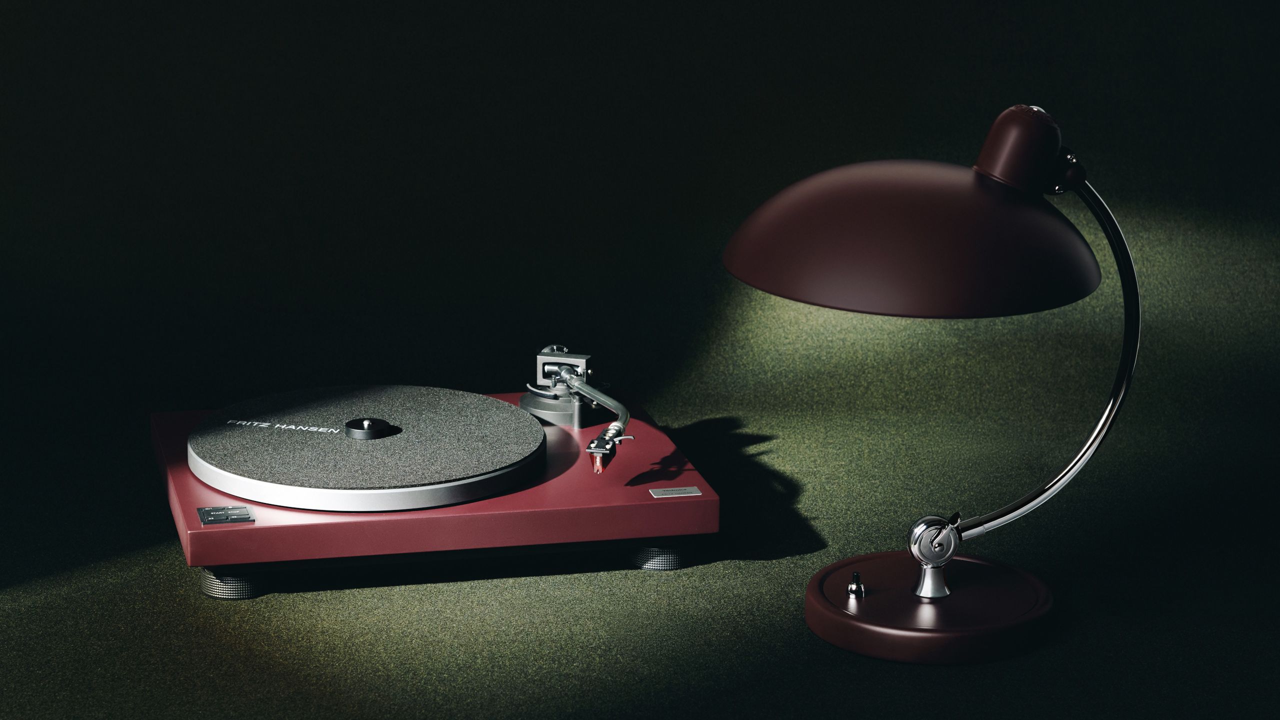Technics x Fritz Hansen collaborate on a Bauhaus-era lamp and