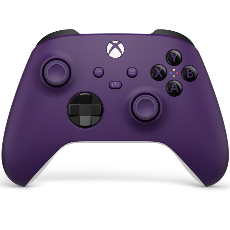 Render of the Xbox Wireless Controller Astral Purple edition.