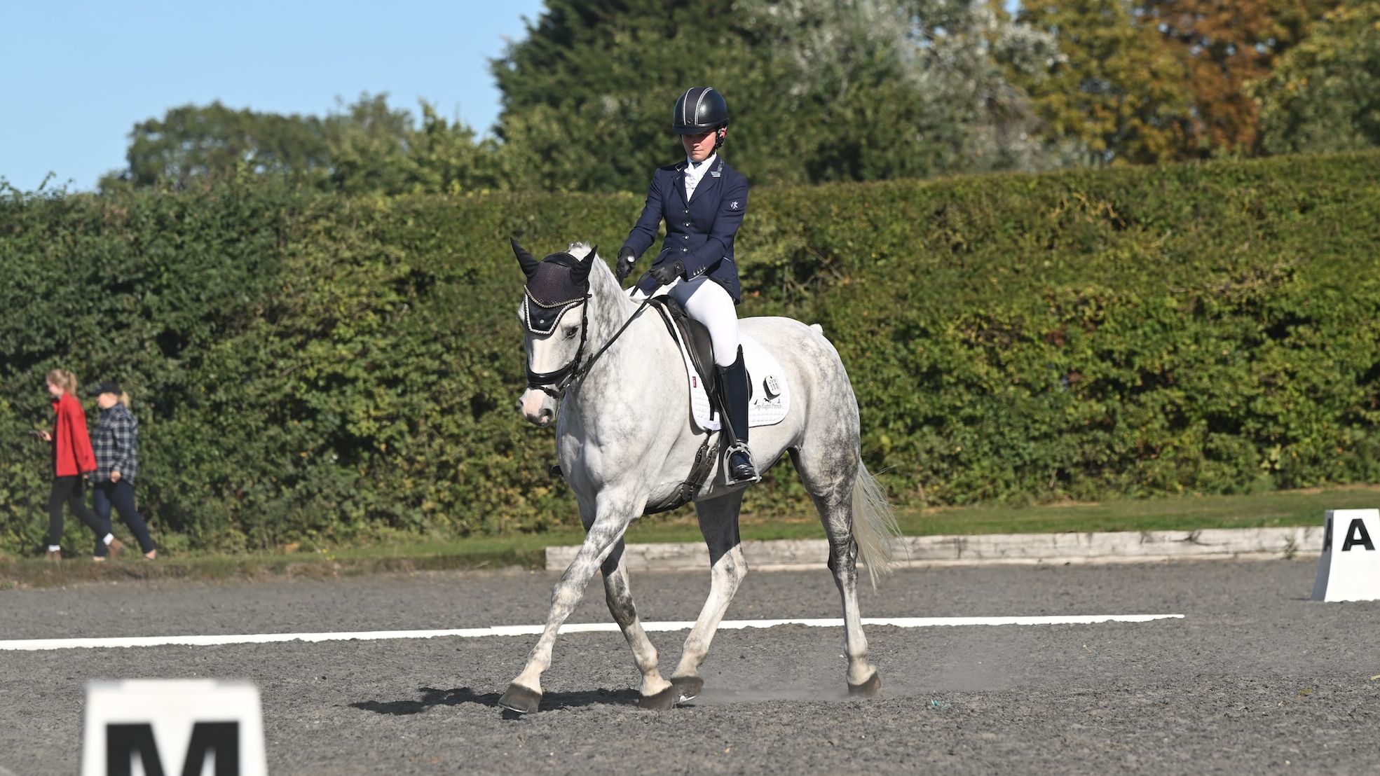 EMS Future Estrella ridden by Sophie Smith in dressage test at British Riding Club Combined Championships 2026 at Aston-le-Walls