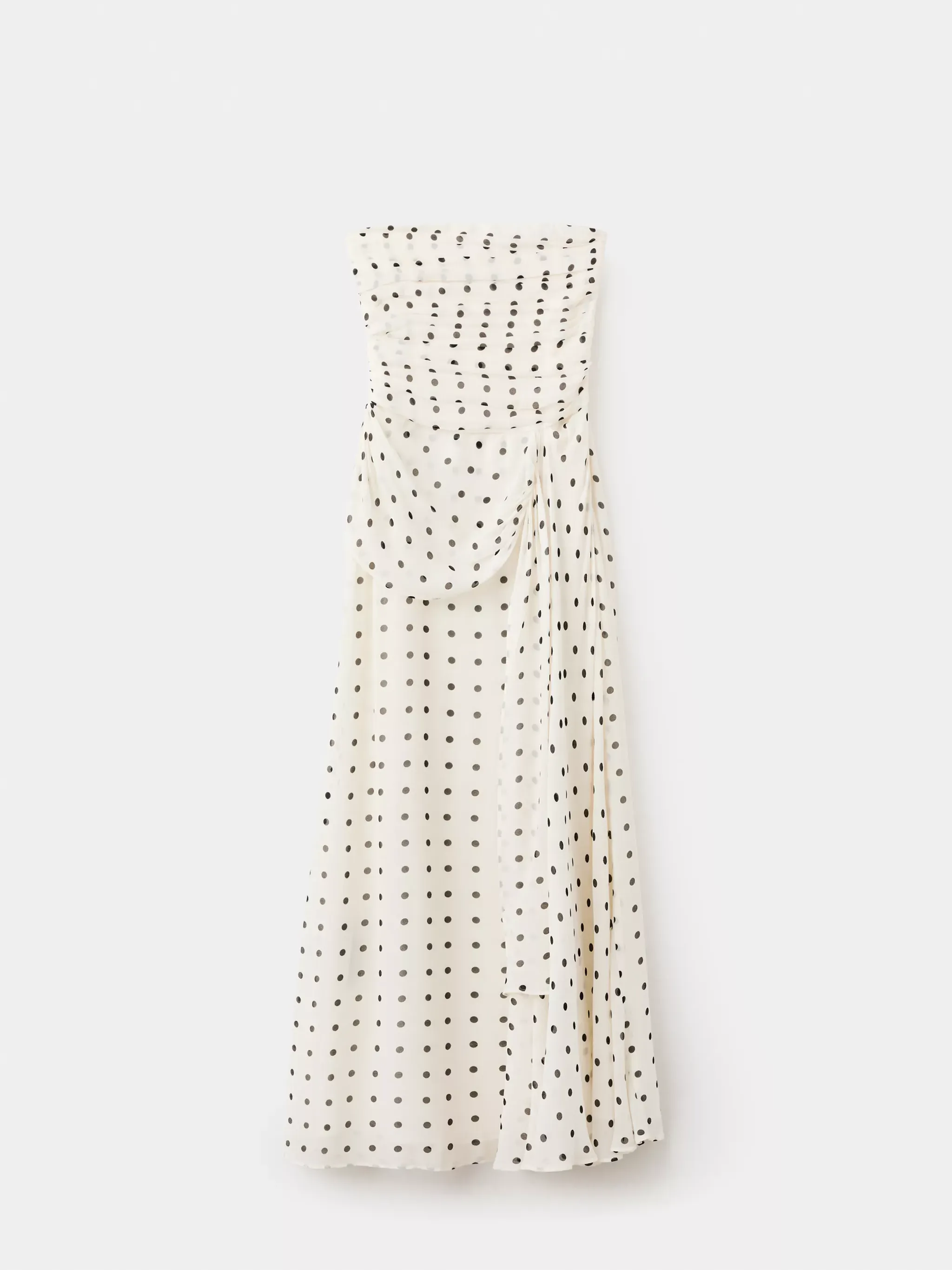 A-Line Polka-Dot Dress - Women | Mango Usa