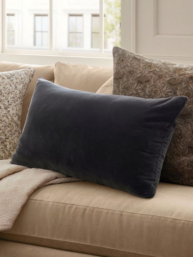 Italian Velvet Pillow Cover, Italian Velvet Pillow Cover