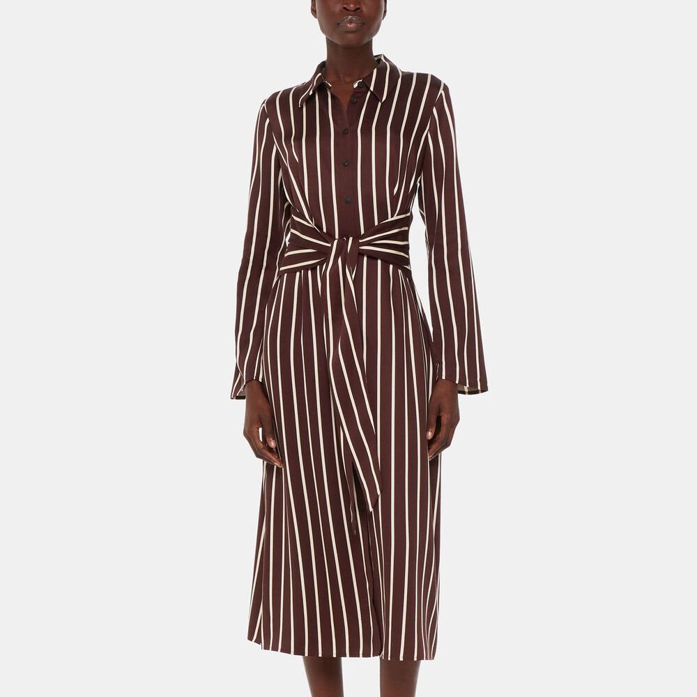 Alex Stripe Shirt Dress