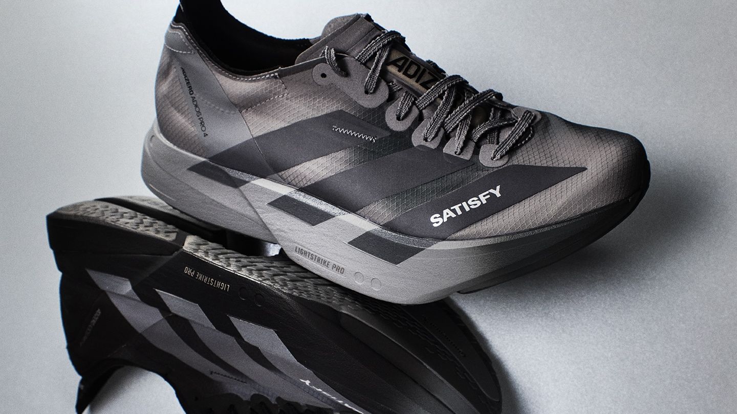 Adidas and Satisfy just dropped a limited-edition Adizero Adios
