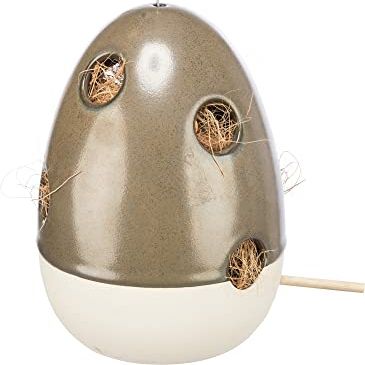 Nesting Aid for Hanging, Ceramic, 12 &amp;times; 12 &amp;times; 16 Cm, Forest