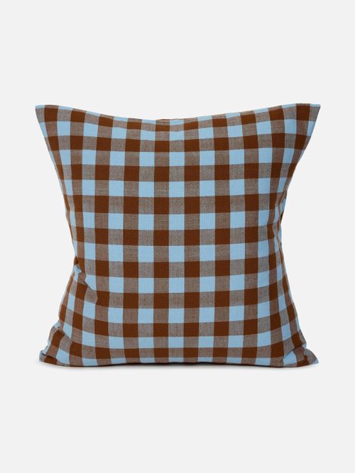 Candy Gingham - Blue Pillow