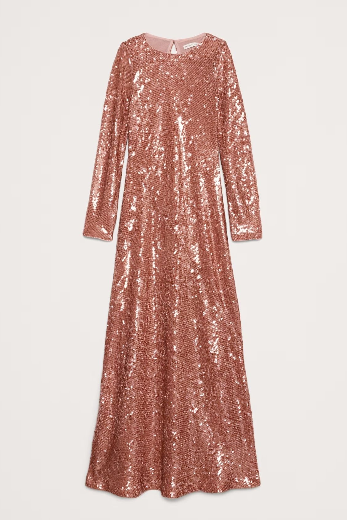 Banana Republic Bias-Cut Sequin Maxi Dress