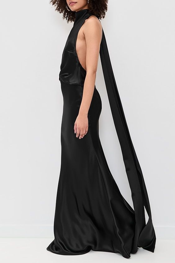 Misha the Cameron Satin Dress