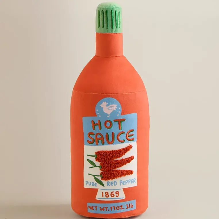 George Home, Hot Sauce Bottle-Shaped Cushion