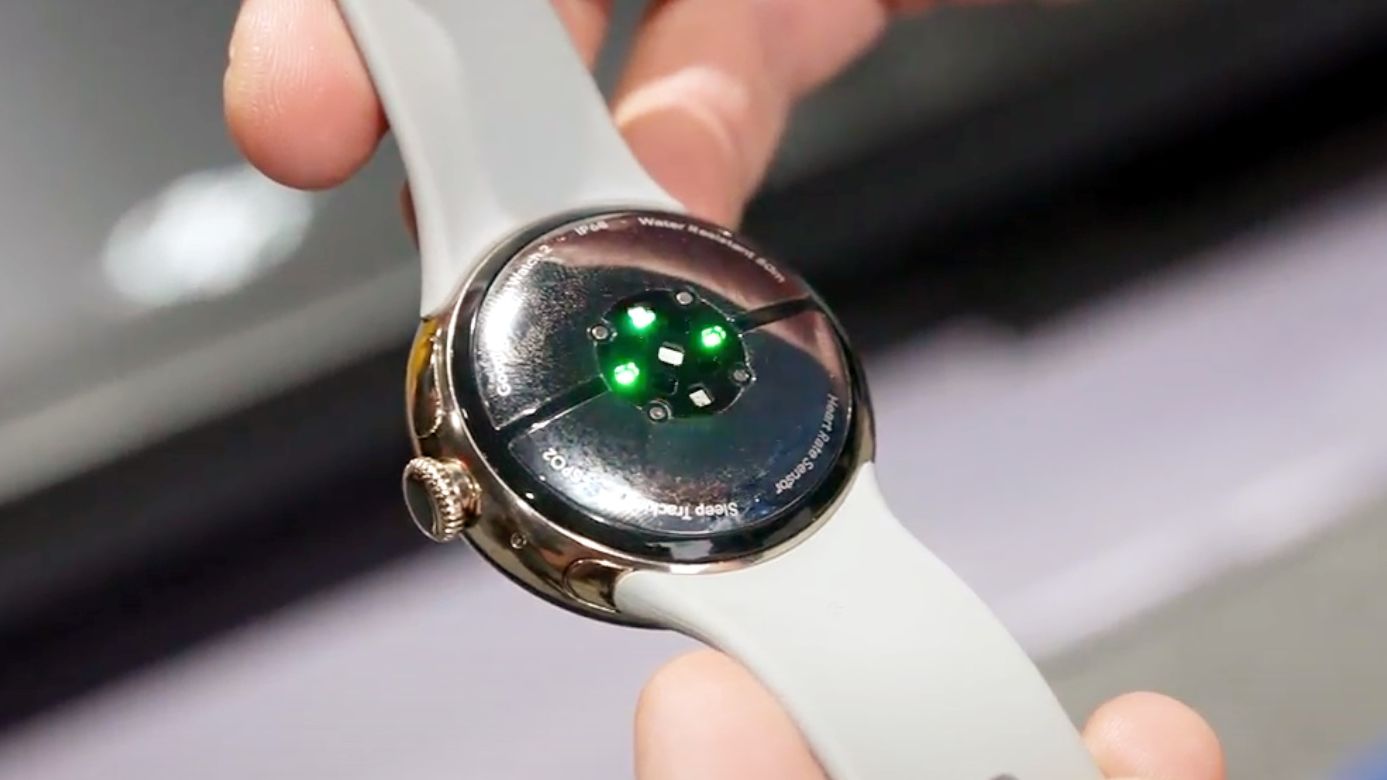 Google Pixel Watch 2 heart rate sensor