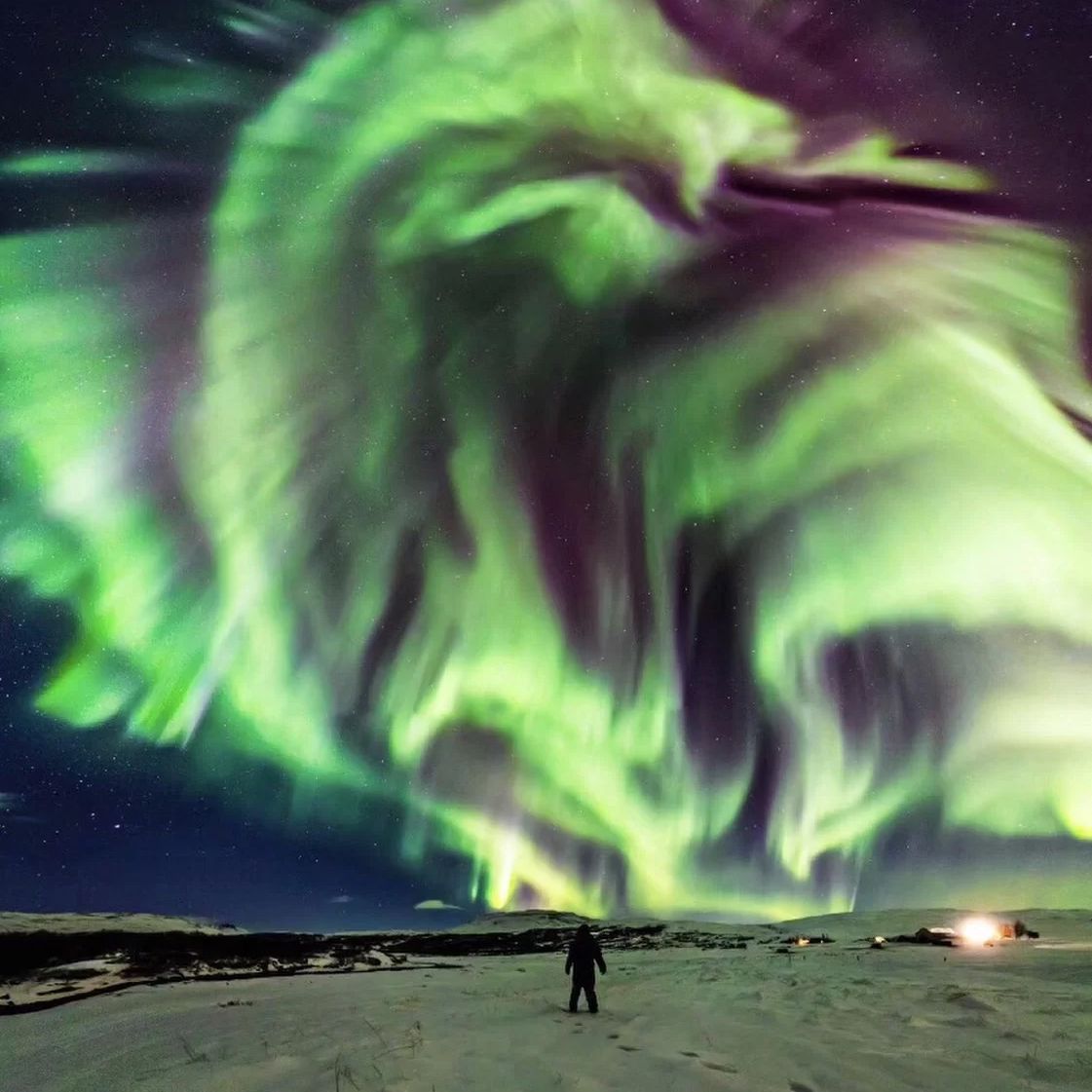 A 'Dragon Aurora' Appeared in the Sky Over Iceland, and NASA Is a