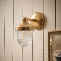 Jameson Indoor/outdoor Brass Wall Light