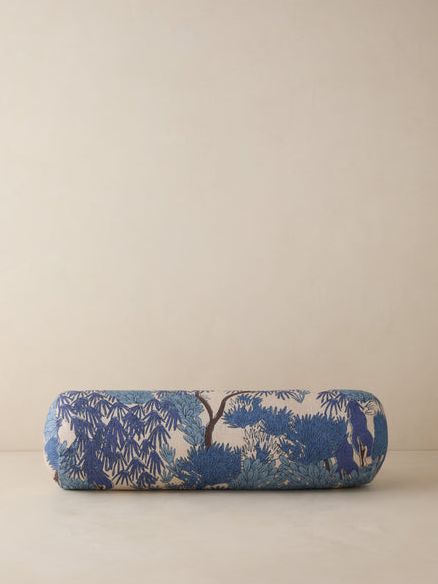 Garden Walk Linen Pillow by Sarah Sherman Samuel