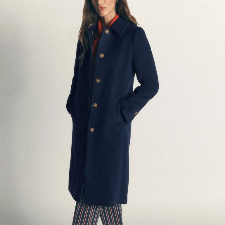 Image of navy coat