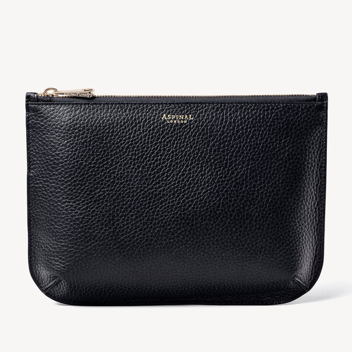 Aspinal Large Ella Leather Pouch