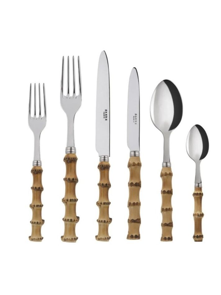 Bamboo Handle Cutlery Collection