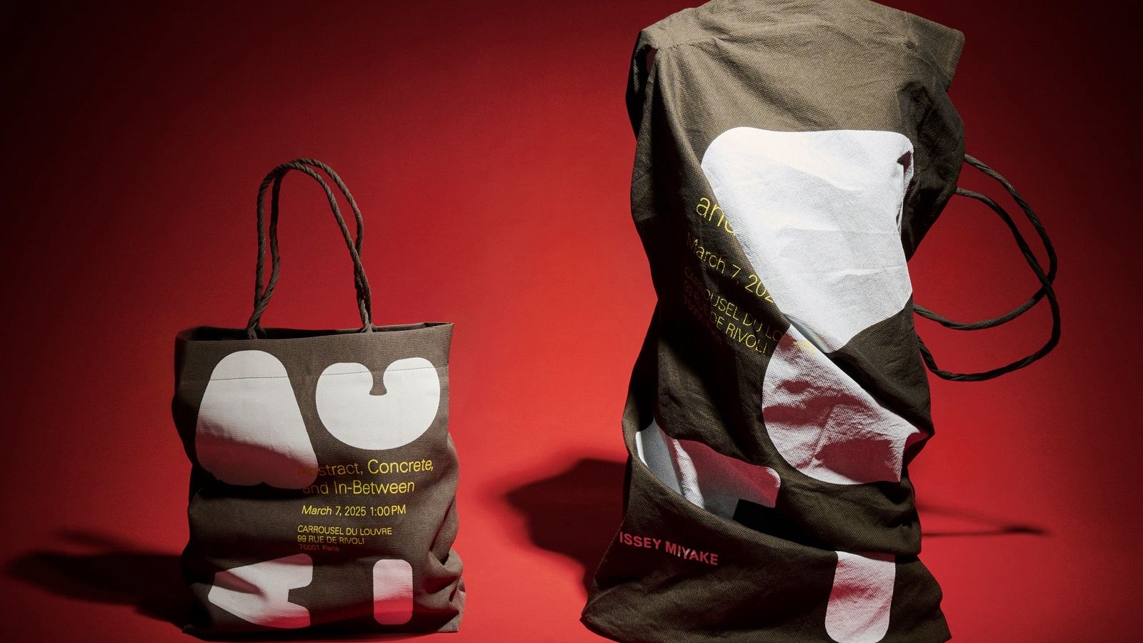 Issey Miyake's A/W 2025 collection transforms the paper bag