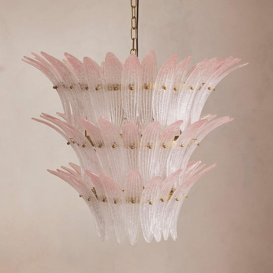 Treviso Chandelier, Pink