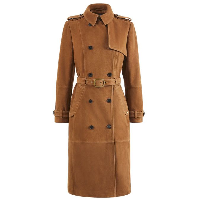 Fairfax &amp;amp; Favor Tan Frances Trench Coat