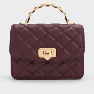 Cressida Quilted Top Handle Bag