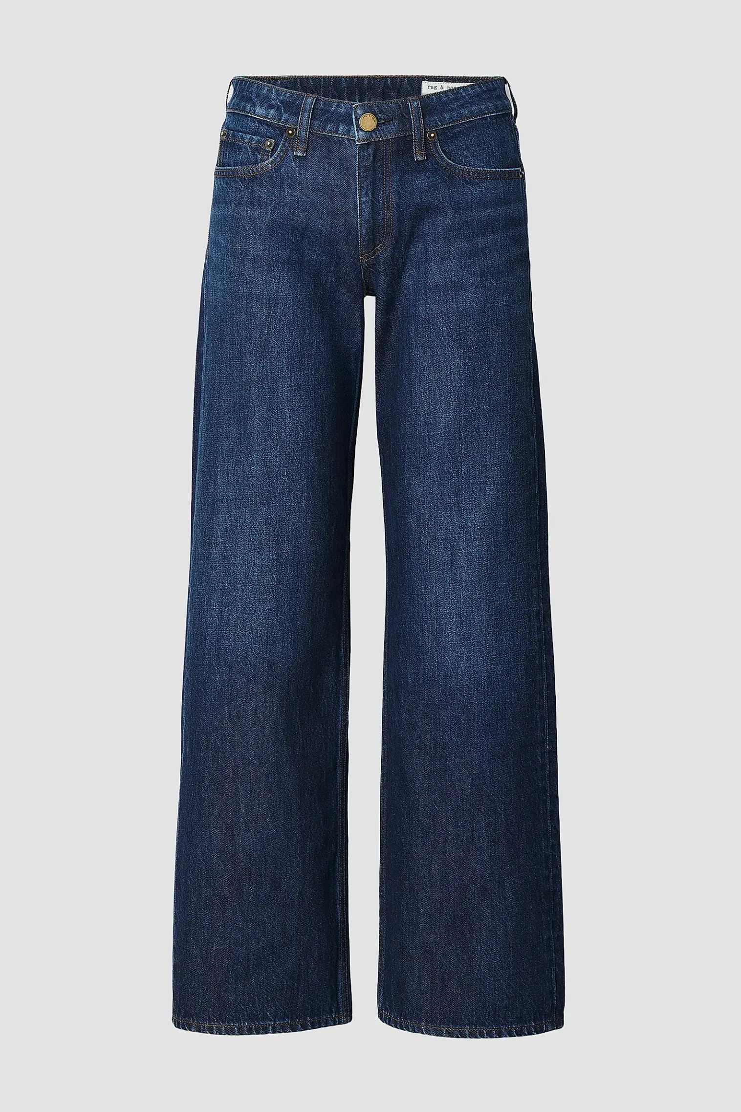 Cam Low-Rise Full Straight Jeans