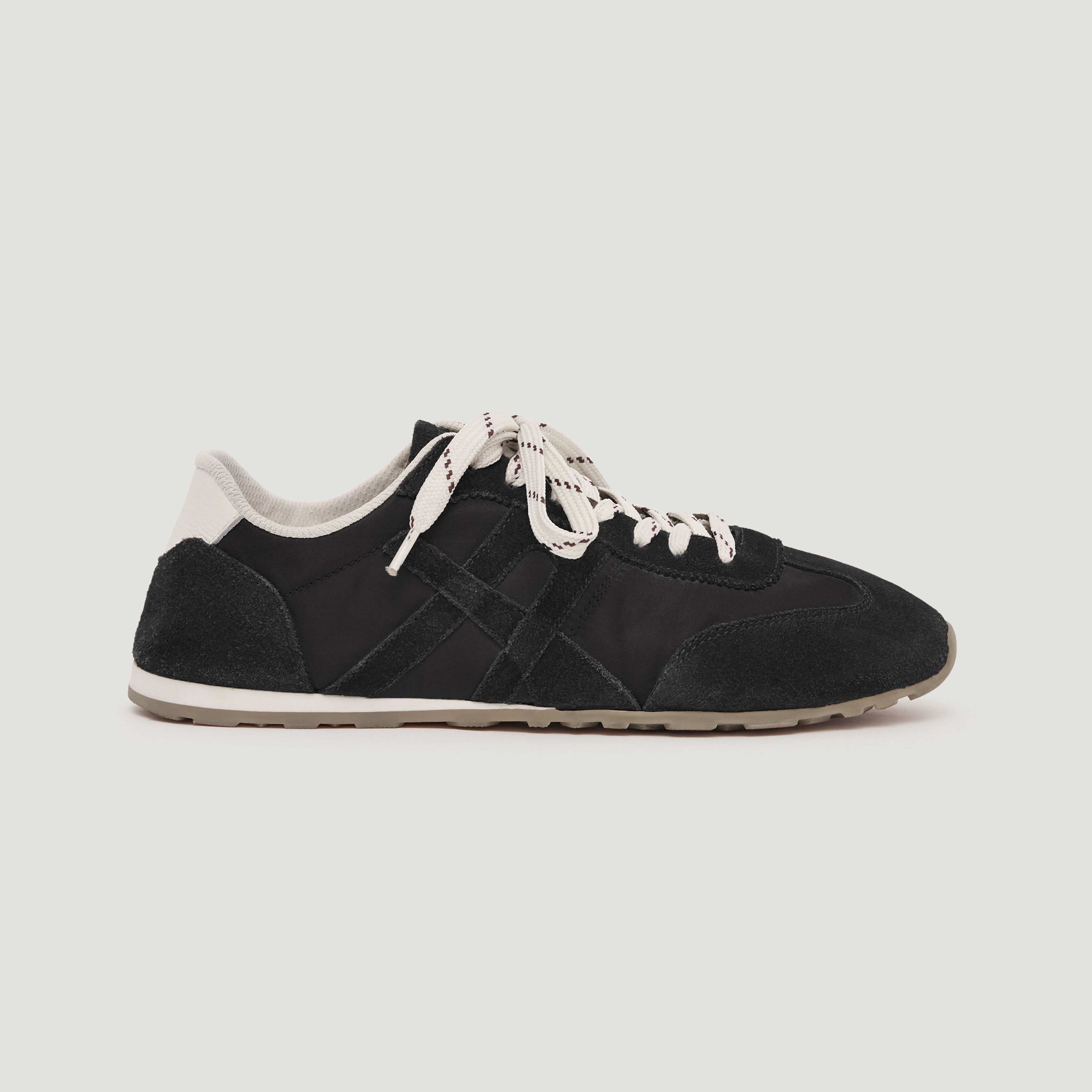 Suede Slimline Retro Trainers