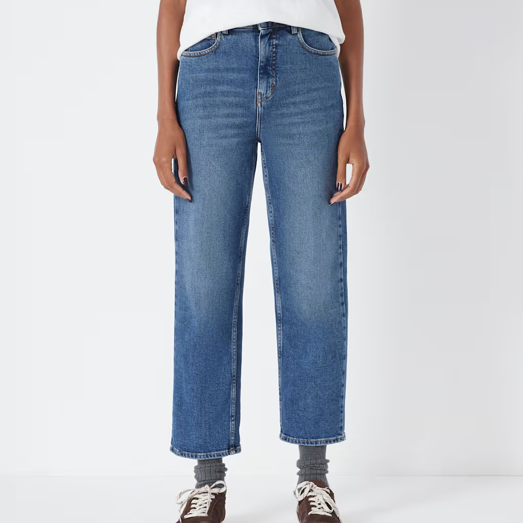 HUSH Straight Leg Cropped Jeans