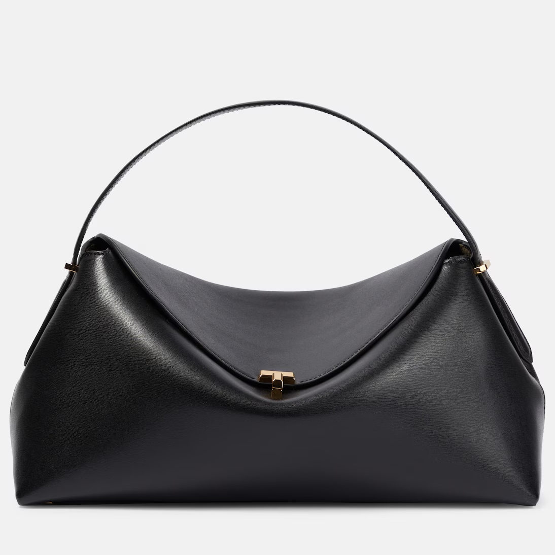 Toteme, T-Lock Medium Leather Tote Bag