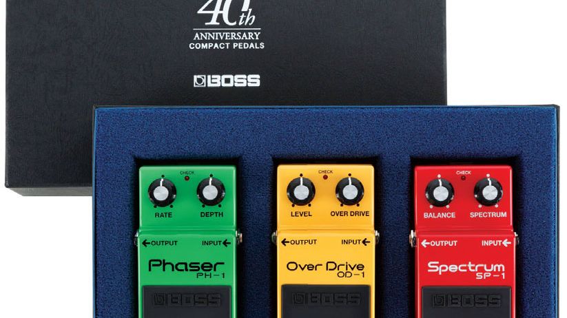 ギター BOSS - BOX-40 40th Anniversary Box Set New and Cool: Boss Compact Pedal 40th Anniversary Box Set | Guitar