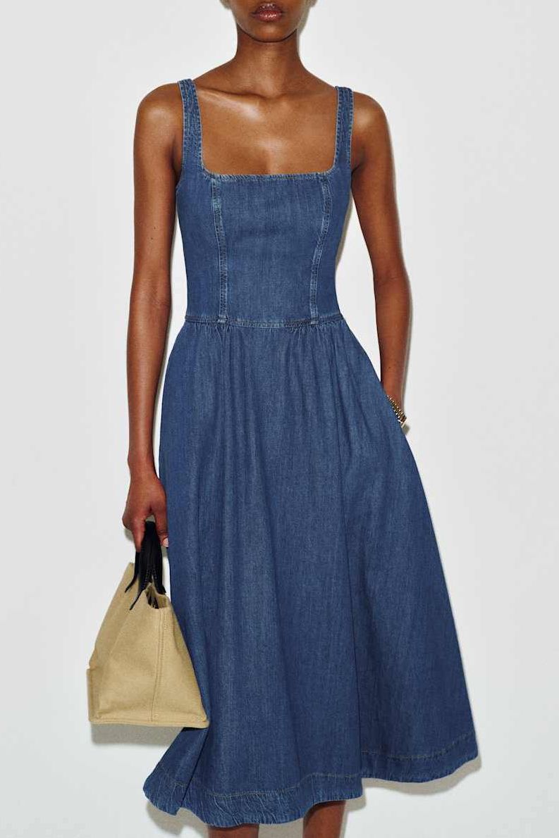 Janu Denim Midi Dress